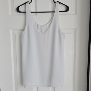Reitmans Classic White Tank Top